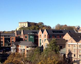 View from the Bentinck Hotel